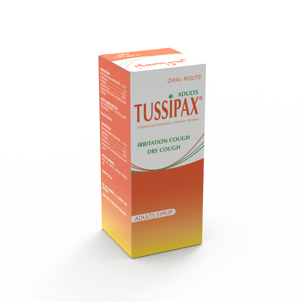 TUSSIPAX - Syrup 125 ml bottle